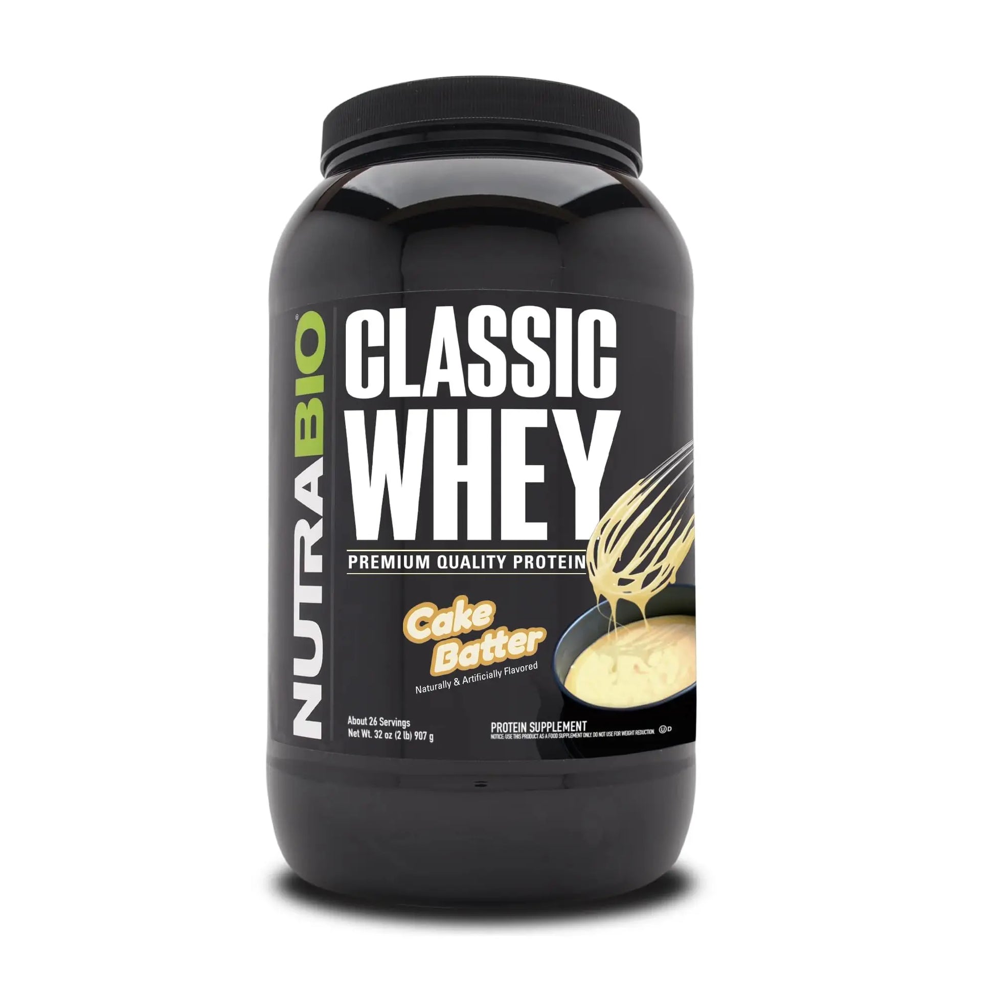 NutraBio Classic Whey Protein Powder- 25G Protein Per Scoop - Full-Spectrum Amino NutraBio Au supplements