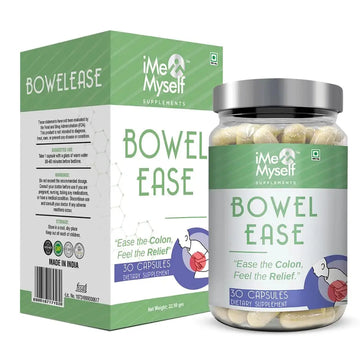 iMeMyself Bowel Ease – 30 Plant-Based Capsules | Gentle Bowel Support with Herbal Extracts & Vitamins iMeMyself Au supplements