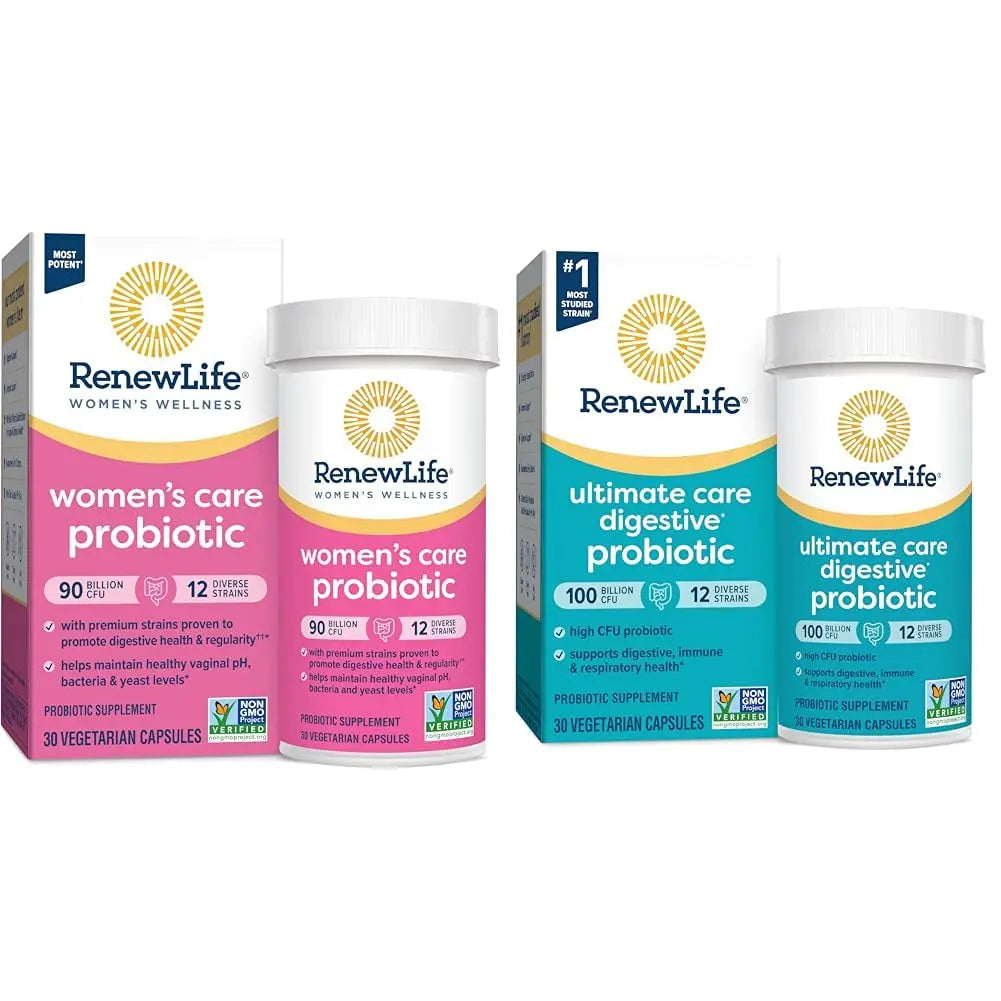 Renew Life Women's Probiotic Capsules, Supports Vaginal, Urinary, Digestive & Ultimate Renew Life Au supplements
