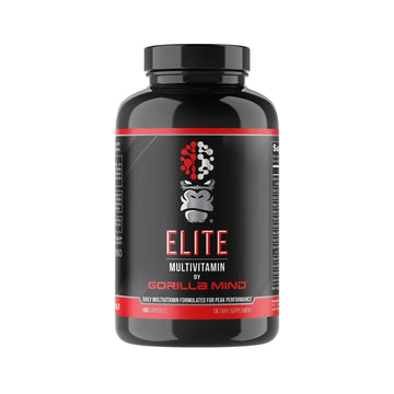 Gorilla Mind Elite Multi-Vitamin (180 Capsules) – Daily Multivitamin Formulated for Peak Performance | 27 Nutrients to Backfill Micronutrient Shortcomings Gorilla Mind Au supplements