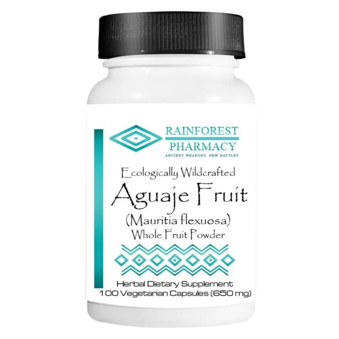 Aguaje Fruit 100 Vegetarian Capsules Rainforest Pharmacy Au supplements