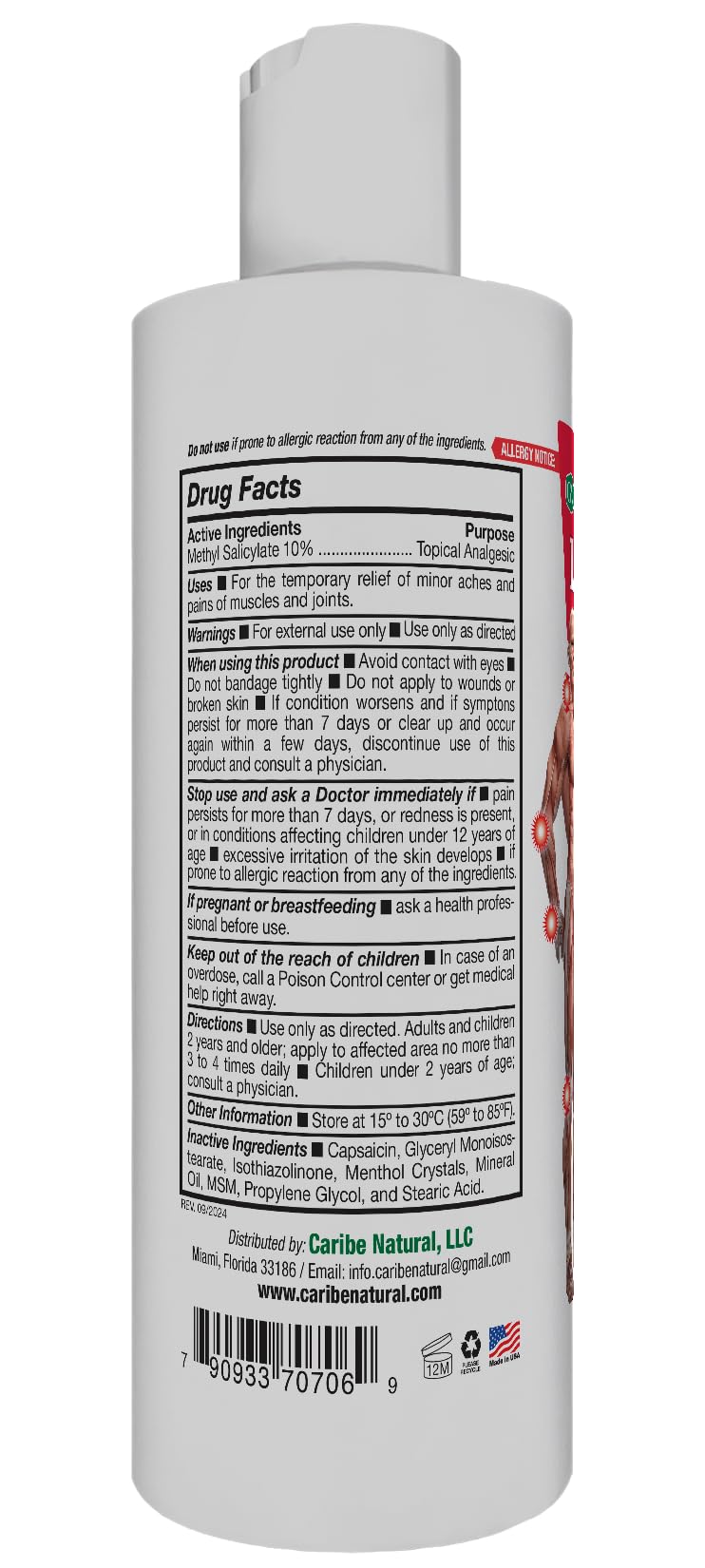 Germa Liniment Udder Plus. Natural Topical Analgesic Ointment. Relief for Pain and Aches in Joints and Back. With Chile Extract. 6 oz. Pack of 3 Germa Au supplements