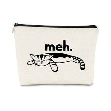 BARPERY Cat Gifts for Cat Lovers Cats Small Makeup Bag,Sanitary Napkin Storage Bag, Menstrual Cup BARPERY Au supplements
