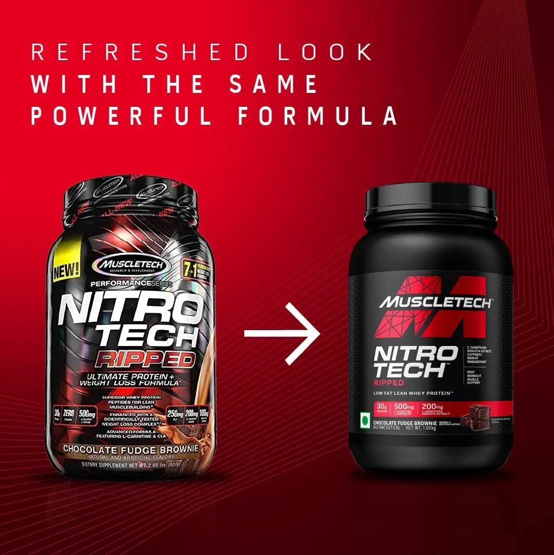 Protein Powder for Weight Loss |MuscleTech Nitro-Tech Ripped |Whey Protein Powder MuscleTech Au supplements