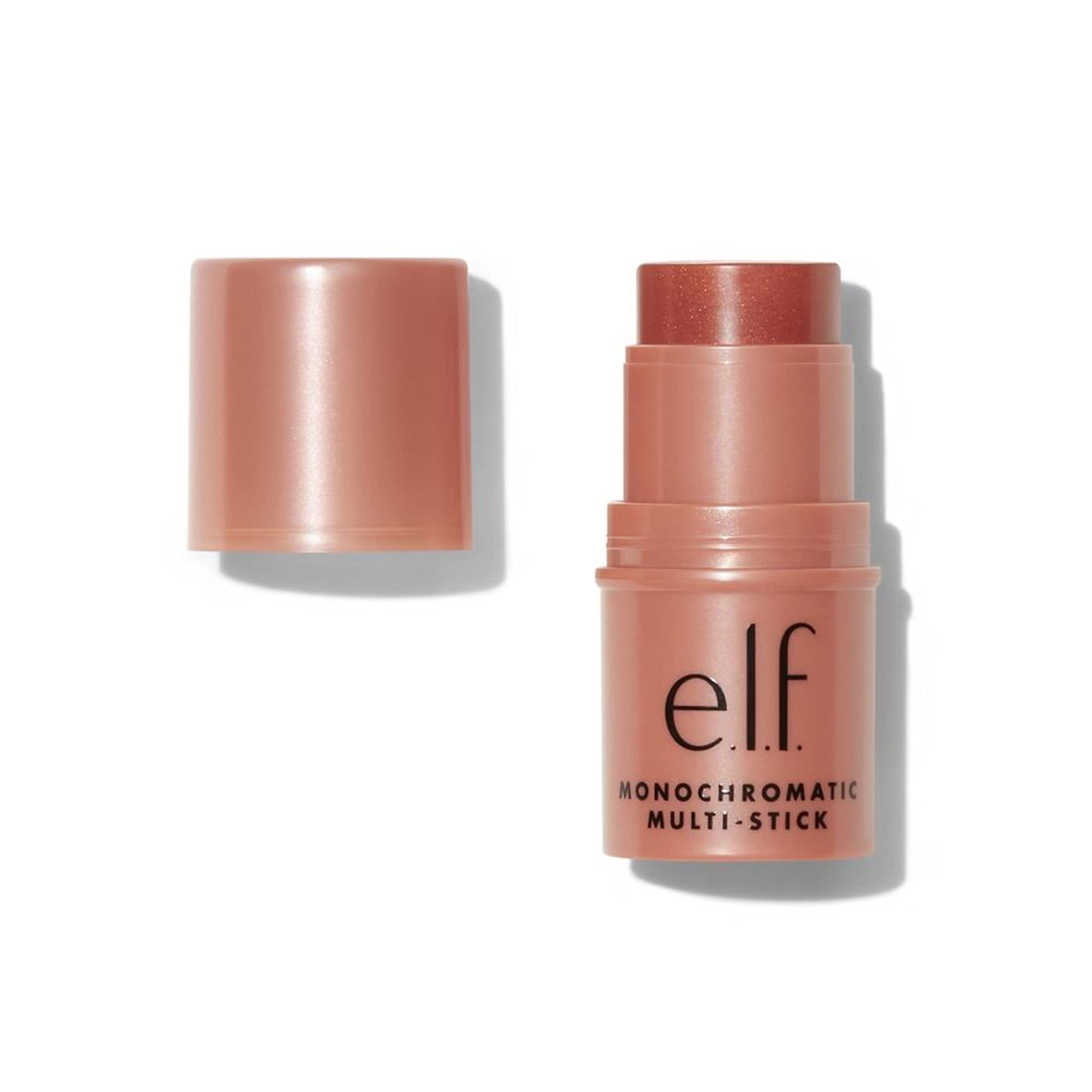 e.l.f. Monochromatic Multi Stick, Travel-Sized Luxuriously Creamy & Blendable Color For Eyes, Lips & Cheeks, Vegan & Cruelty-Free, Bronzed Cherry, 0.17 Oz e.l.f. Au supplements