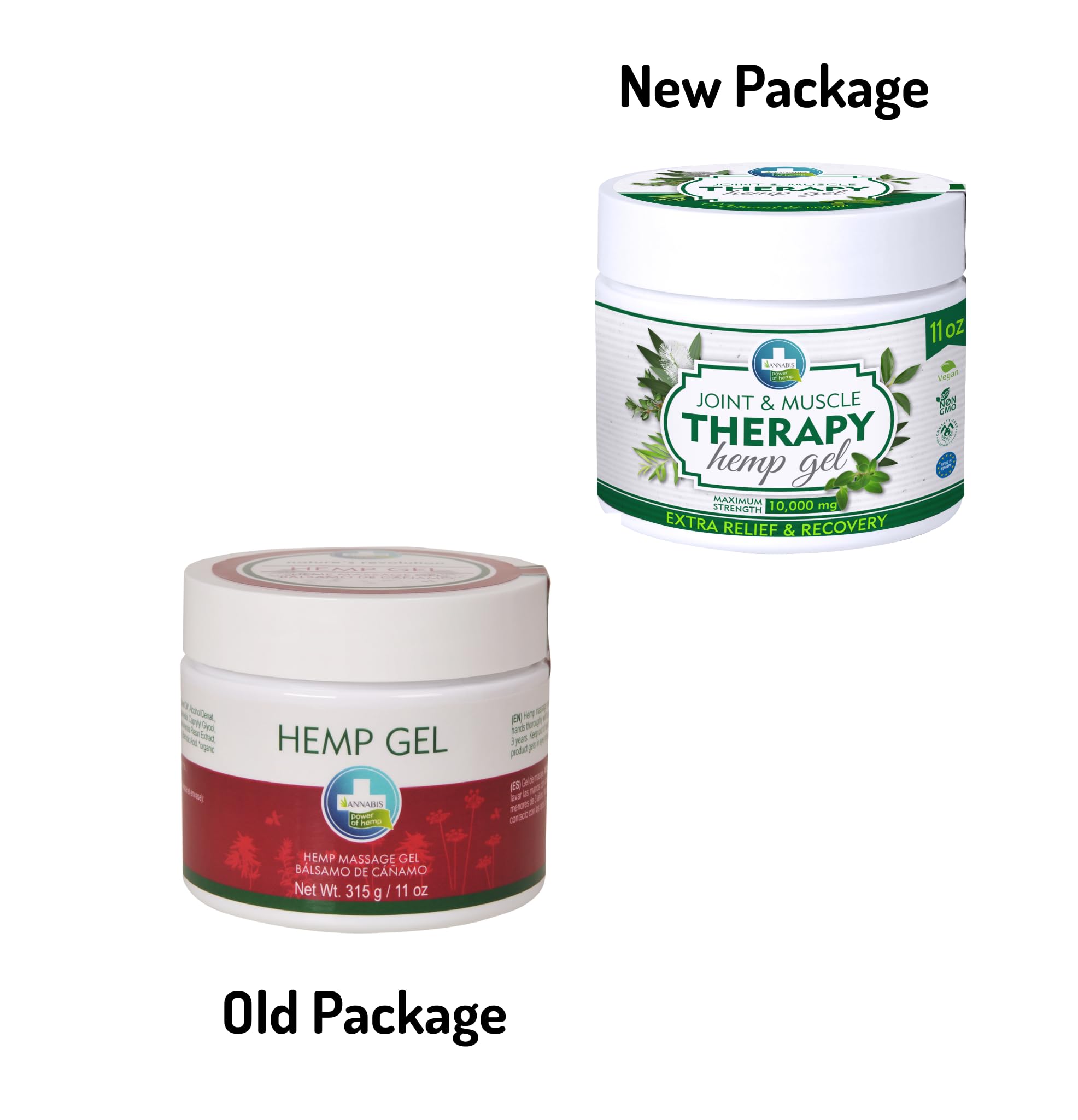 Annabis Natural Vegan Joint & Muscle Hemp Gel for Massage Neck, Shoulders, Elbows, Back, Knees, Ankles, Muscles, Joints, and Tendons Annabis Au supplements