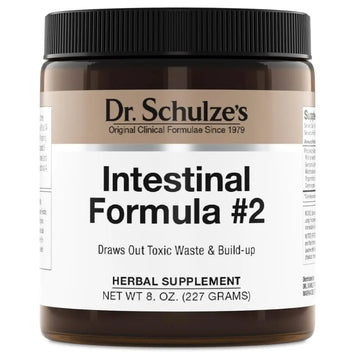 Dr. Schulze's | Intestinal Formula #2 | Herbal Colon Cleanse Formula | 8 Oz. Jar Dr. Schulze's Au supplements
