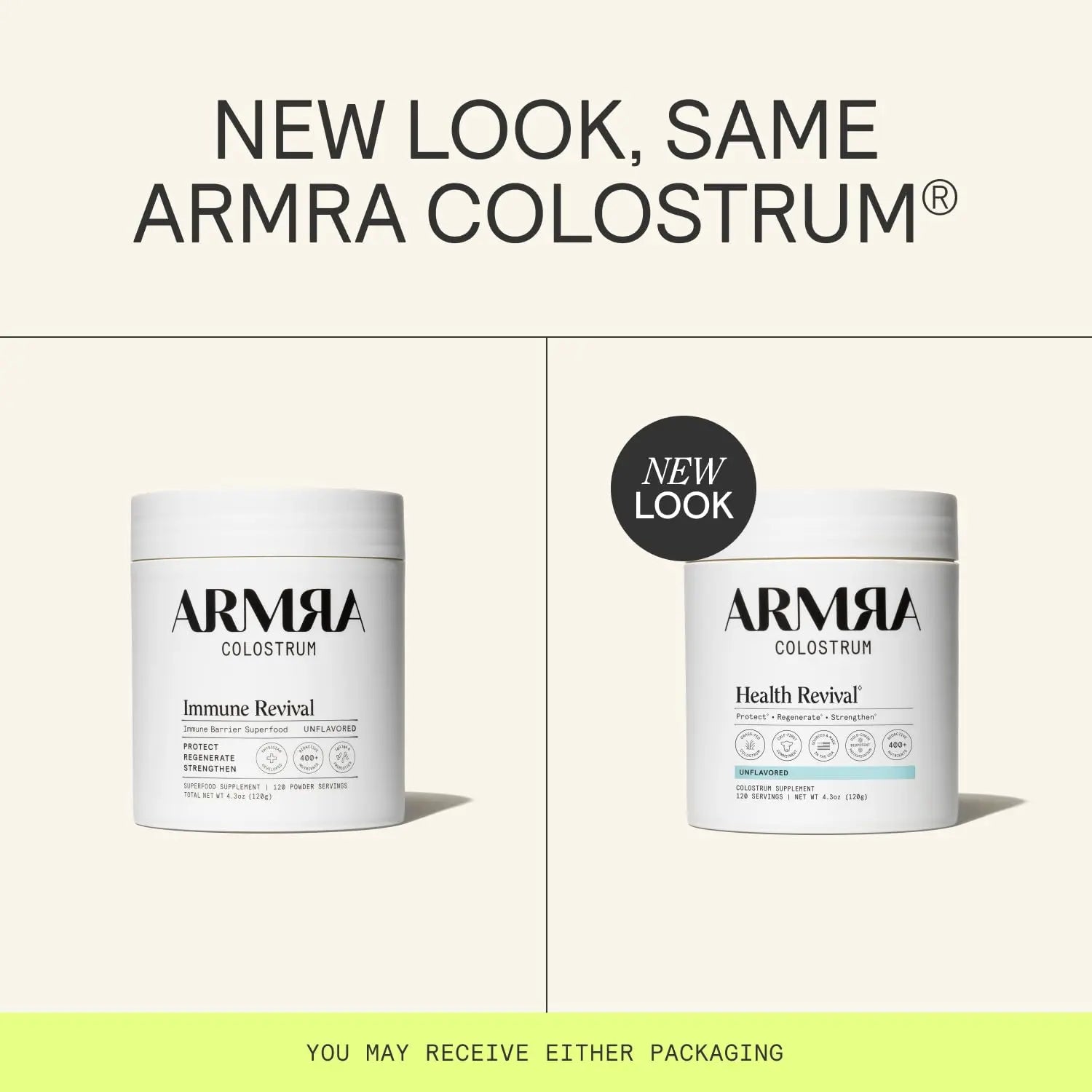 ARMRA Colostrum Powder | Unflavored | Gut Health & Bloating | Skin & Hair | Immunity | Keto, Gluten & Fat-Free | 120 Servings ARMRA Au supplements