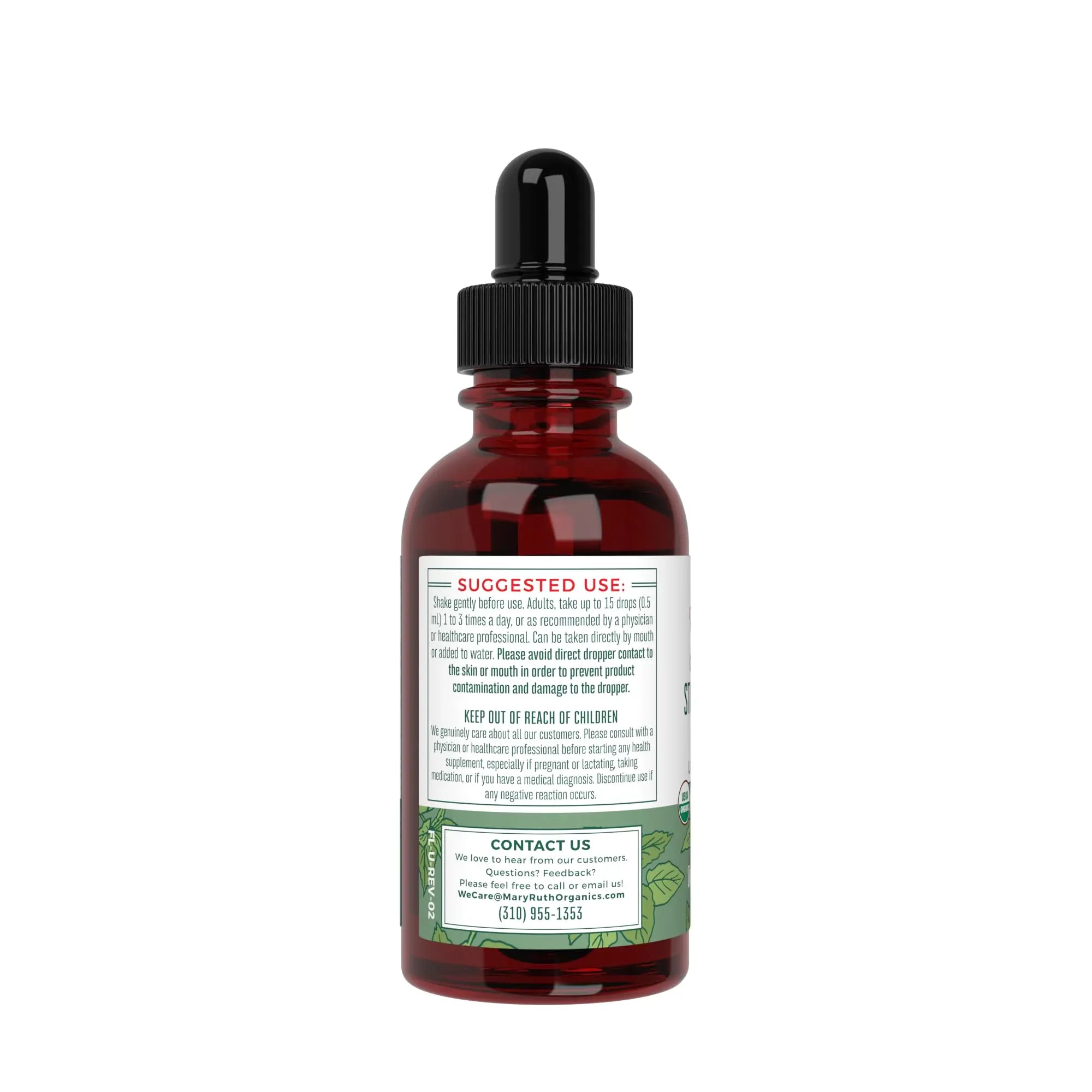 MaryRuth Organics Stinging Nettle Leaf Extract | Detox Supplement Herbal Drops | USDA Organic | Vegan | Non-GMO | Gluten Free | 1 Fluid Oz MARYRUTH'S Au supplements