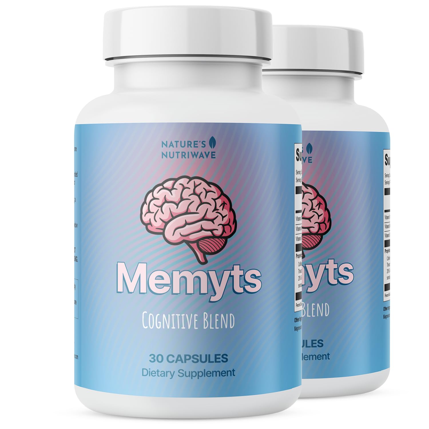Nature’s NutriWave Memyts – Natural Daily Supplement with B Vitamins and Herbal Extracts | Non-GMO | Made in USA | 100% Natural, 30 Capsules, 2-Month Supply Nature’s NutriWave Au supplements