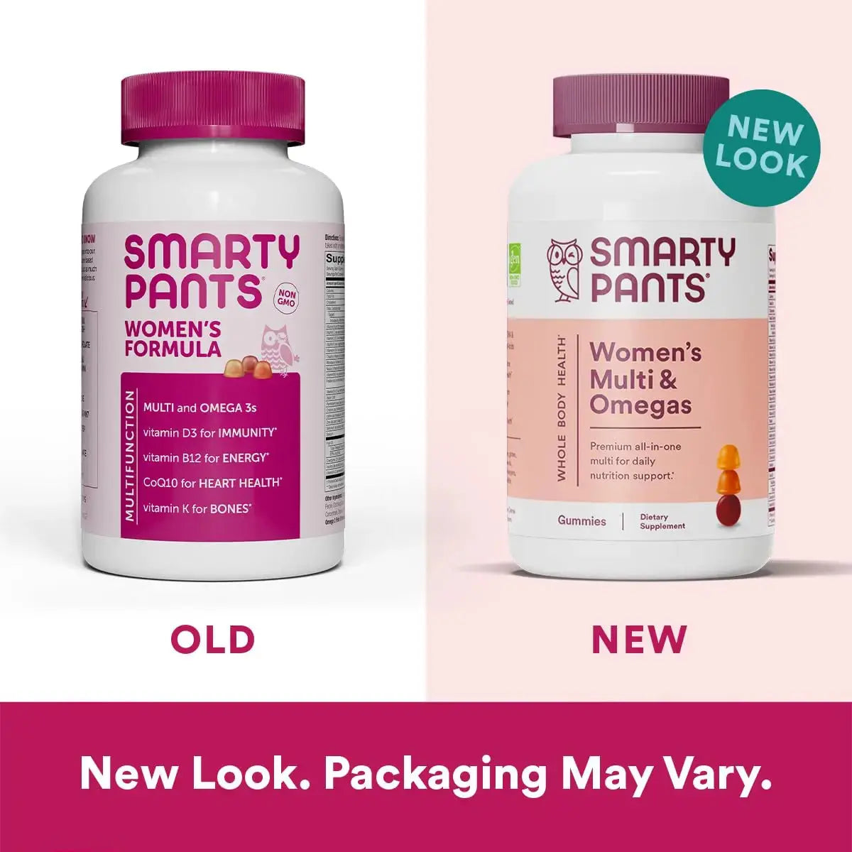 SmartyPants Toddler Multivitamin Gummies: Omega 3 Fish Oil (EPA/DHA), Vitamin D3, C, Vitamin B12, B6 & Women's Multivitamin Gummies: Omega 3 Fish Oil (EPA/DHA), Methylfolate, CoQ10, Vitamin D SmartyPants Au supplements