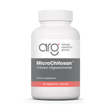 Allergy Research Group MicroChitosan Supplement - Chitosan, Chitosan Oligosaccharide, Cleansing Support Binder, Enhanced Detoxification