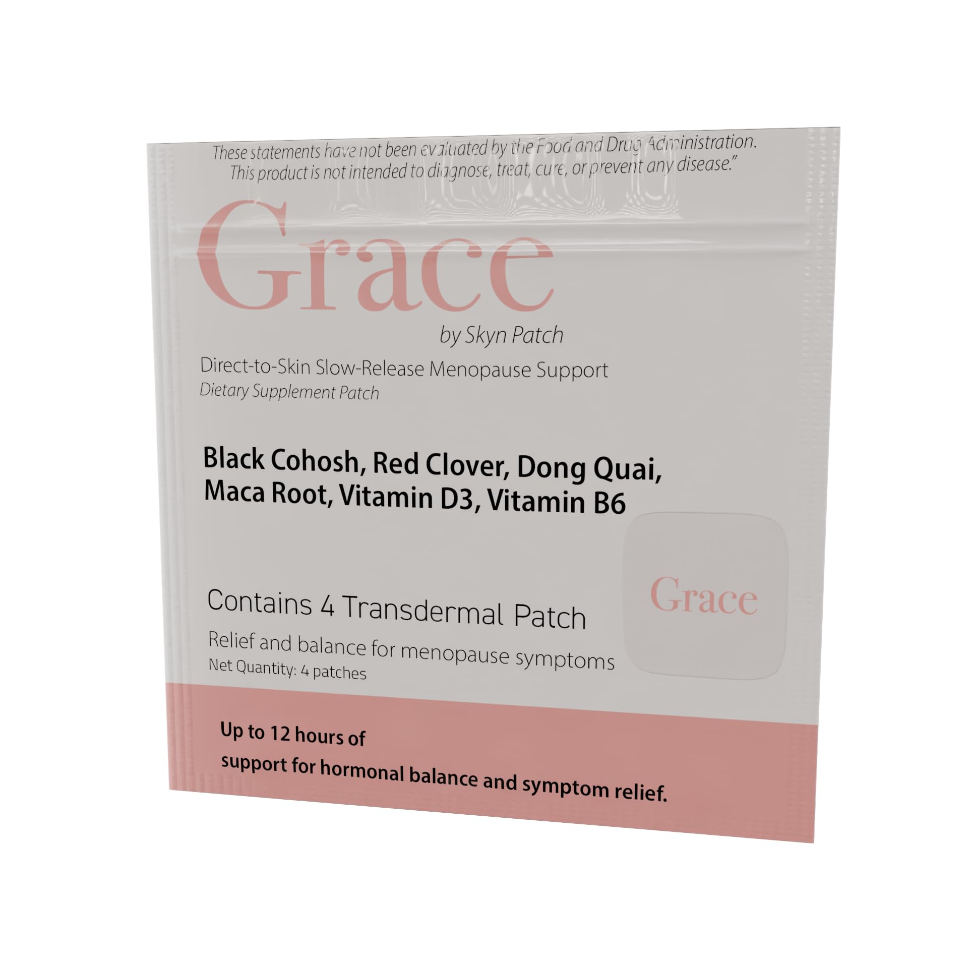 Skyn Patch Grace Transdermal Wellness Patch – Plant Based Daily Adaptogens & Nutrient Support | Transdermal Patch Delivery | 4-Night Pack Skyn Patch Au supplements