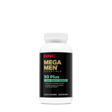GNC Mega Men 50 Plus One Daily Multivitamin | Supports Prostate Function GNC Au supplements