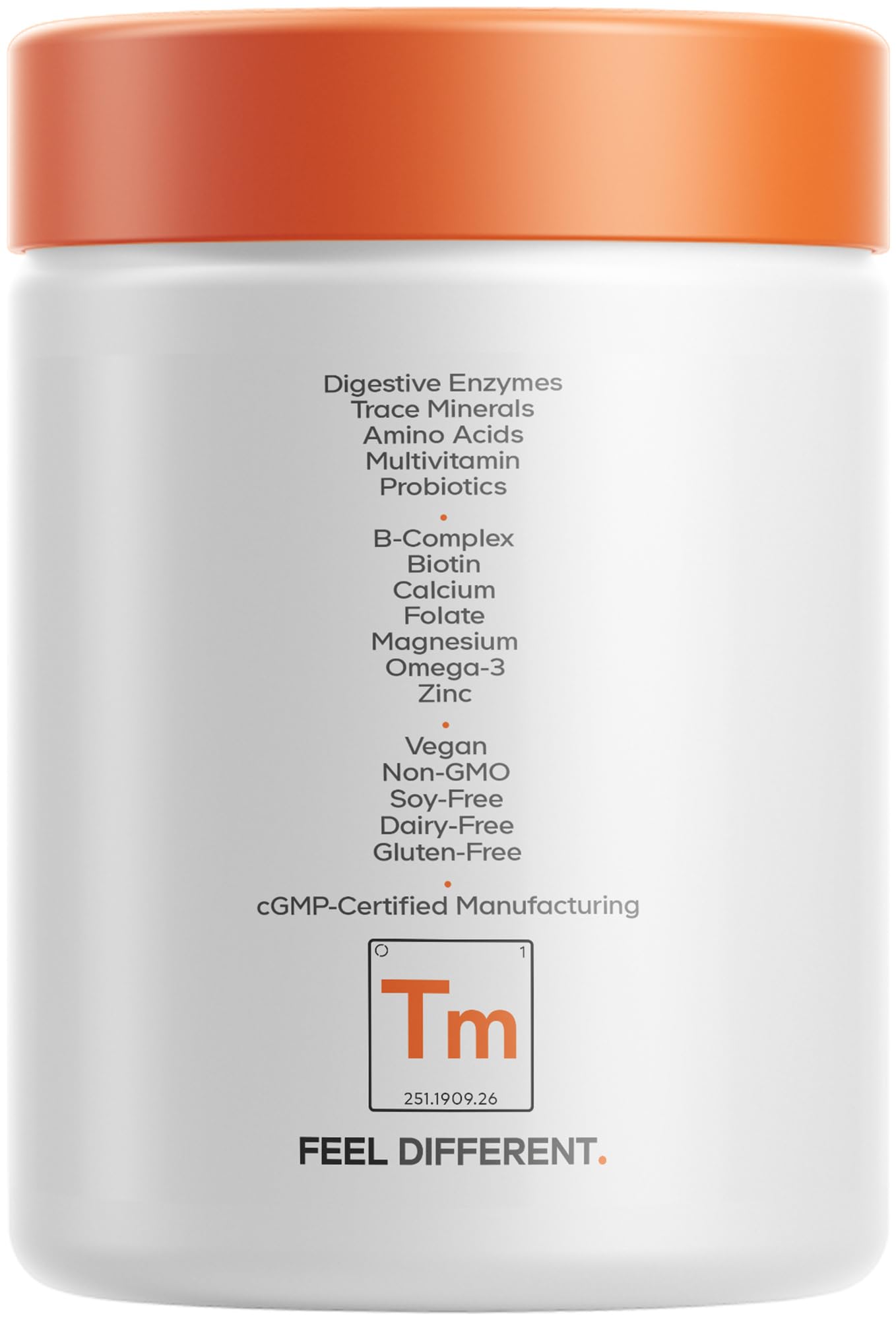 Codeage Teen Multivitamin Supplement – Daily Vitamins and Minerals for Teen Boys and Girls – Organic Whole Food Formula with Omega-3 and Vitamins A to K - 60 Capsules Codeage Au supplements