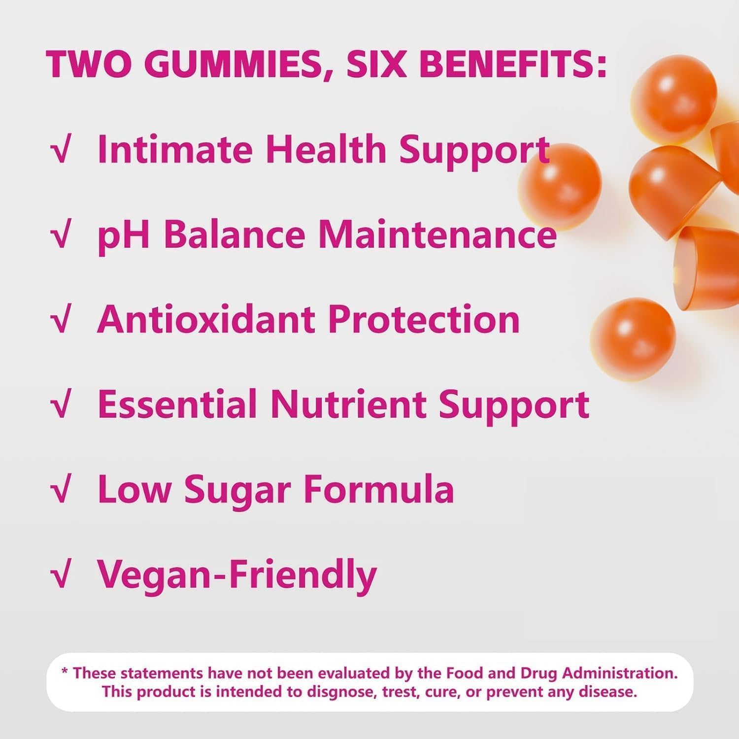 Shytrouy Premium Feminine Balance Gummies for Women, Vaginal Probiotics - pH Balance & Immune Defense Support for Feminine Health, Hawaiian Pineapple Flavor - 60 Count Shytrouy Au supplements