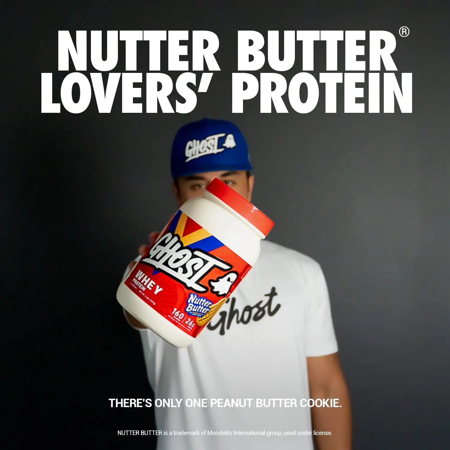GHOST Whey Protein Powder, Nutter Butter - 2LB Tub, 26G of Protein - Peanut Butter GHOST Au supplements