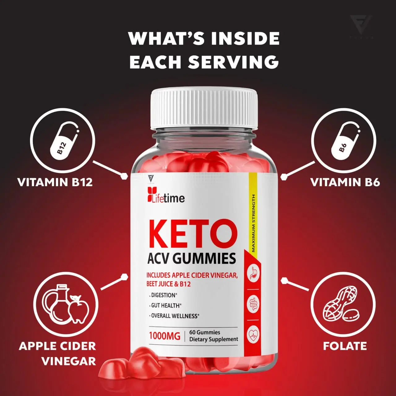 (3 Pack) Lifetime Keto Plus ACV Gummies Advanced Weight Loss AVC, Life Time Keto ACV Fyvus Au supplements