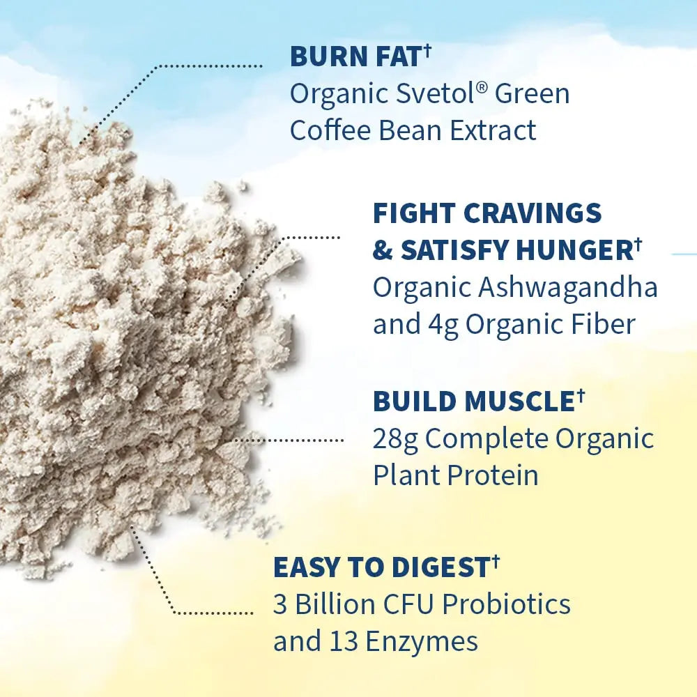 Garden of Life Raw Organic Fit Vegan Protein Powder Vanilla, 28g Plant Based Protein Garden of Life Au supplements
