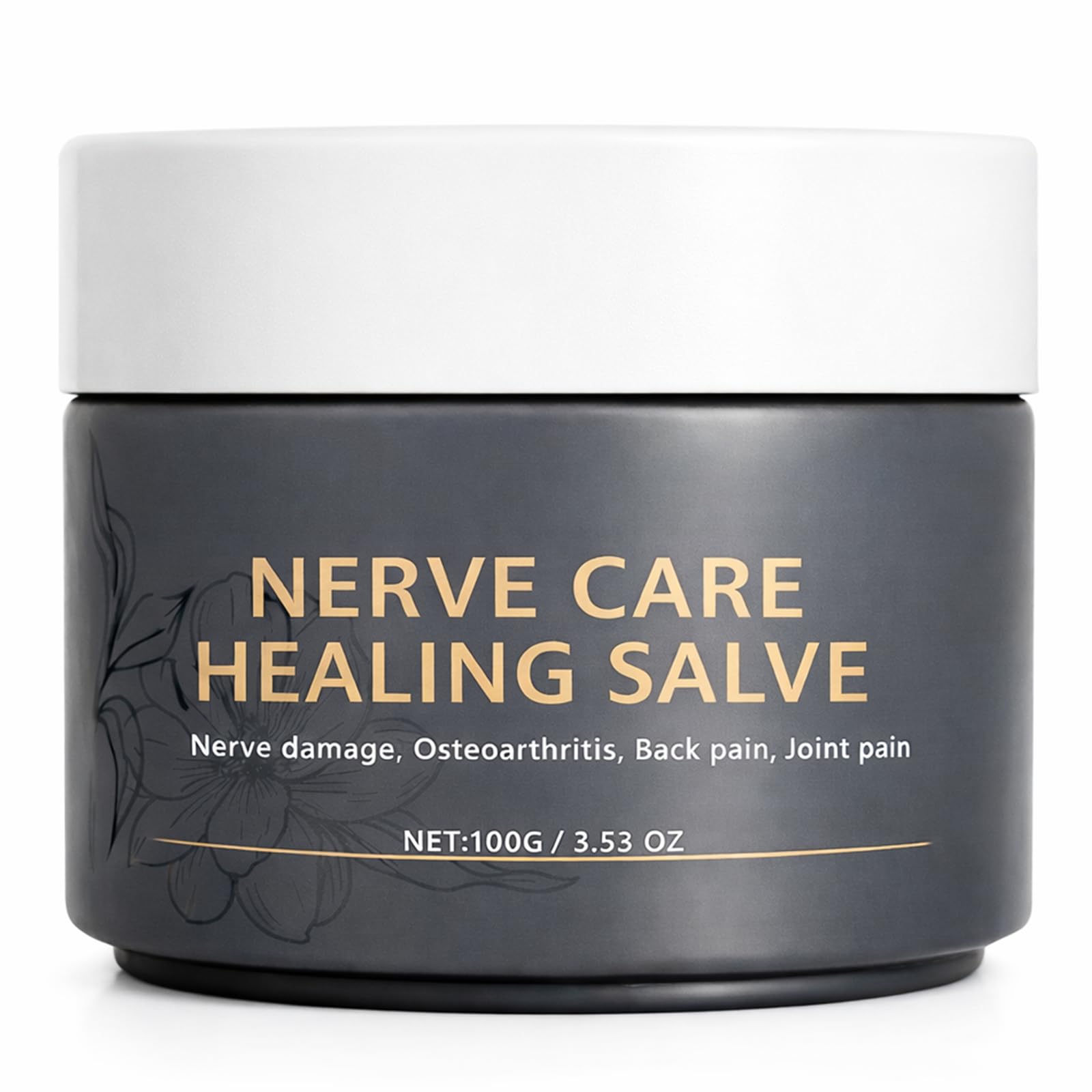 Nerve Care Healing Salve, Professional Neuro-Relief Cream - Use on Feet, Hands, Legs, and Joints to Calm Uncomfortable Sensations, 3.53 oz TACOHO Au supplements