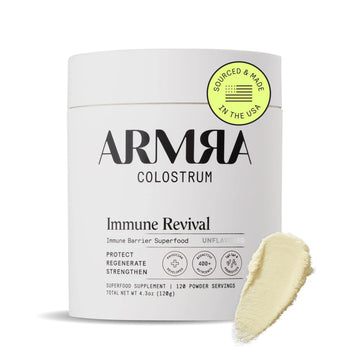 ARMRA Colostrum Powder | Unflavored | Gut Health & Bloating | Skin & Hair | Immunity | Keto, Gluten & Fat-Free | 120 Servings ARMRA Au supplements