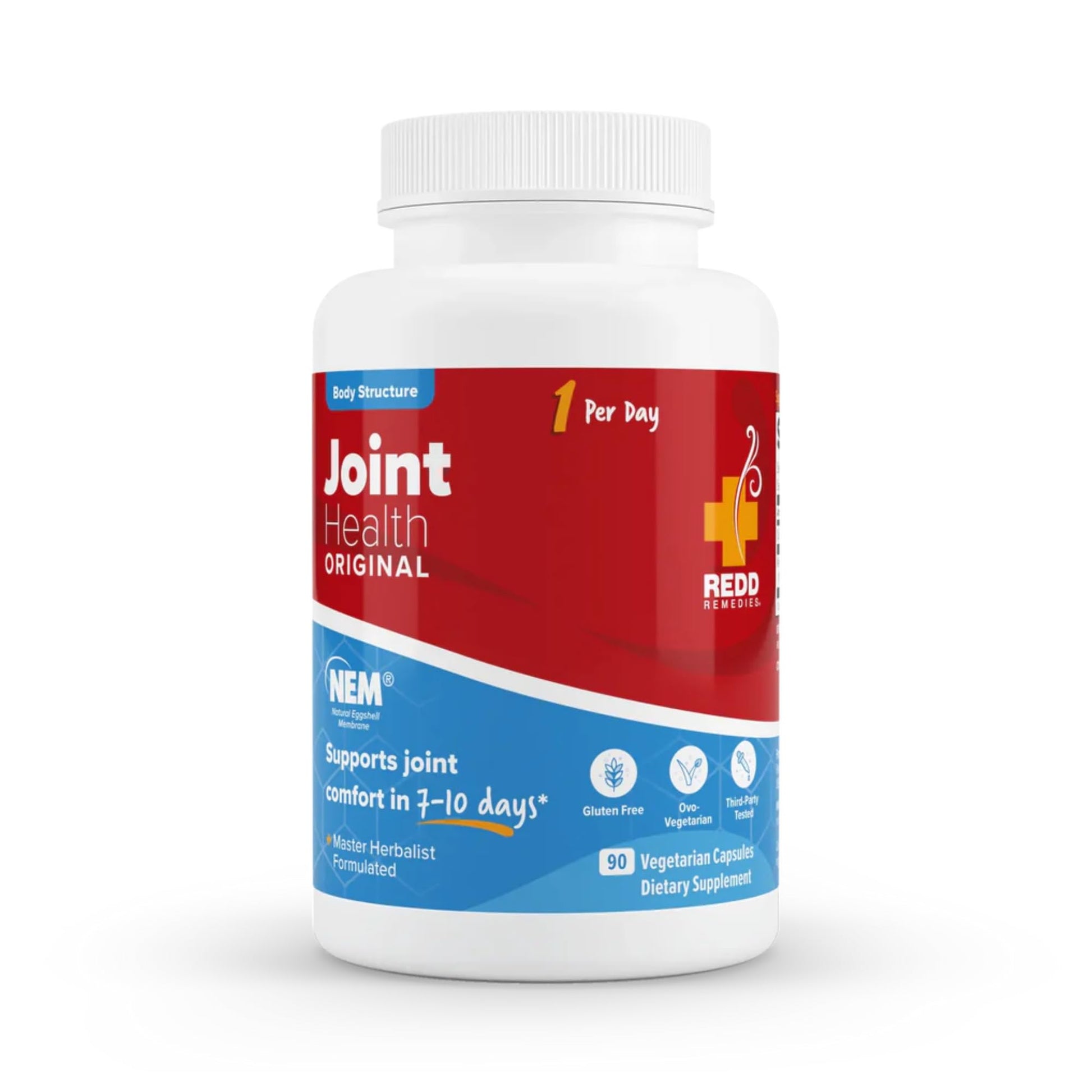 Redd Remedies Joint Health Original, 90 Capsules, and Calcium Mag + D, 120 Capsules Redd Remedies Au supplements