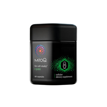 MitoQ +Joint Advanced CoQ10 Antioxidant Supplement - Contains Mitoquinol Mesylate & Green Lipped Mussel Omega Oil Extract - Supports Healthy Joint, Mobility and Cell Vitality (60 Softgel Capsules) MitoQ Au supplements