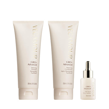 VEGAMOUR GRO+ Advanced Essentials Kit | Removes Buildup, Improves Hair Density, Reduces Shedding, Hydrates and Exfoliates the Scalp | For Severe Signs of Thinning | Color Safe, Vegan, Cruelty-Free VEGAMOUR Au supplements