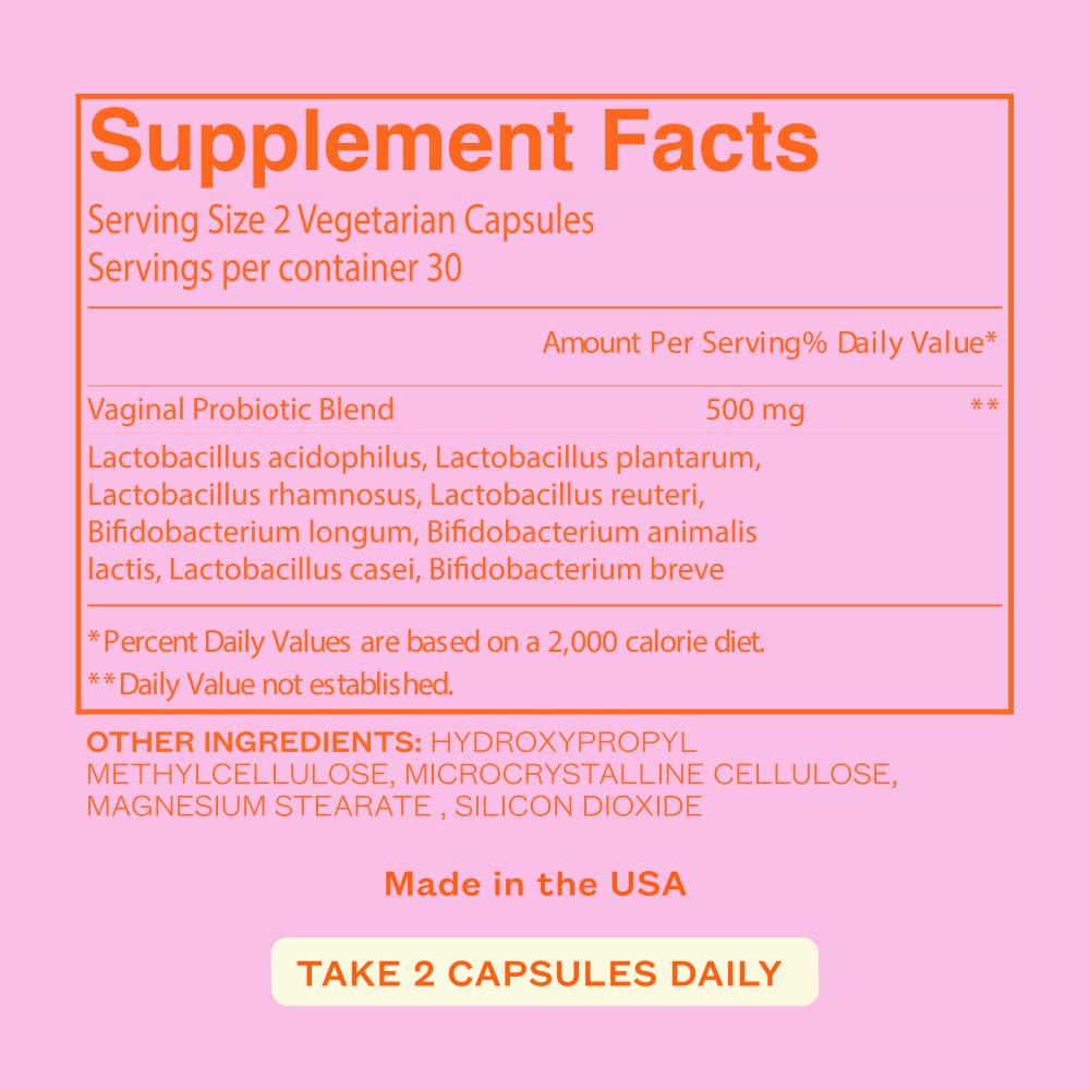 Cheeky Bonsai Vaginal Probiotic for Women pH Balance with Maximum Support 20 Billion CFU Probiotics - 8 Unique Strains for Her - Lactobacillus Blend - 60 Capsules Cheeky Bonsai Au supplements