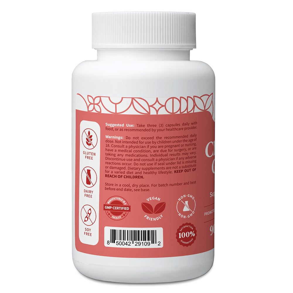 Pattern Wellness Cholesterol Complex Supplement – Supports Overall Well-Being – 3rd Party Lab Tested – 90 Vegan Capsules Pattern Wellness Au supplements