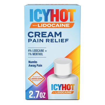 Icy Hot Max Strength Pain Relief Cream with Lidocaine Plus Menthol, 2.7 Ounces Icy Hot Au supplements