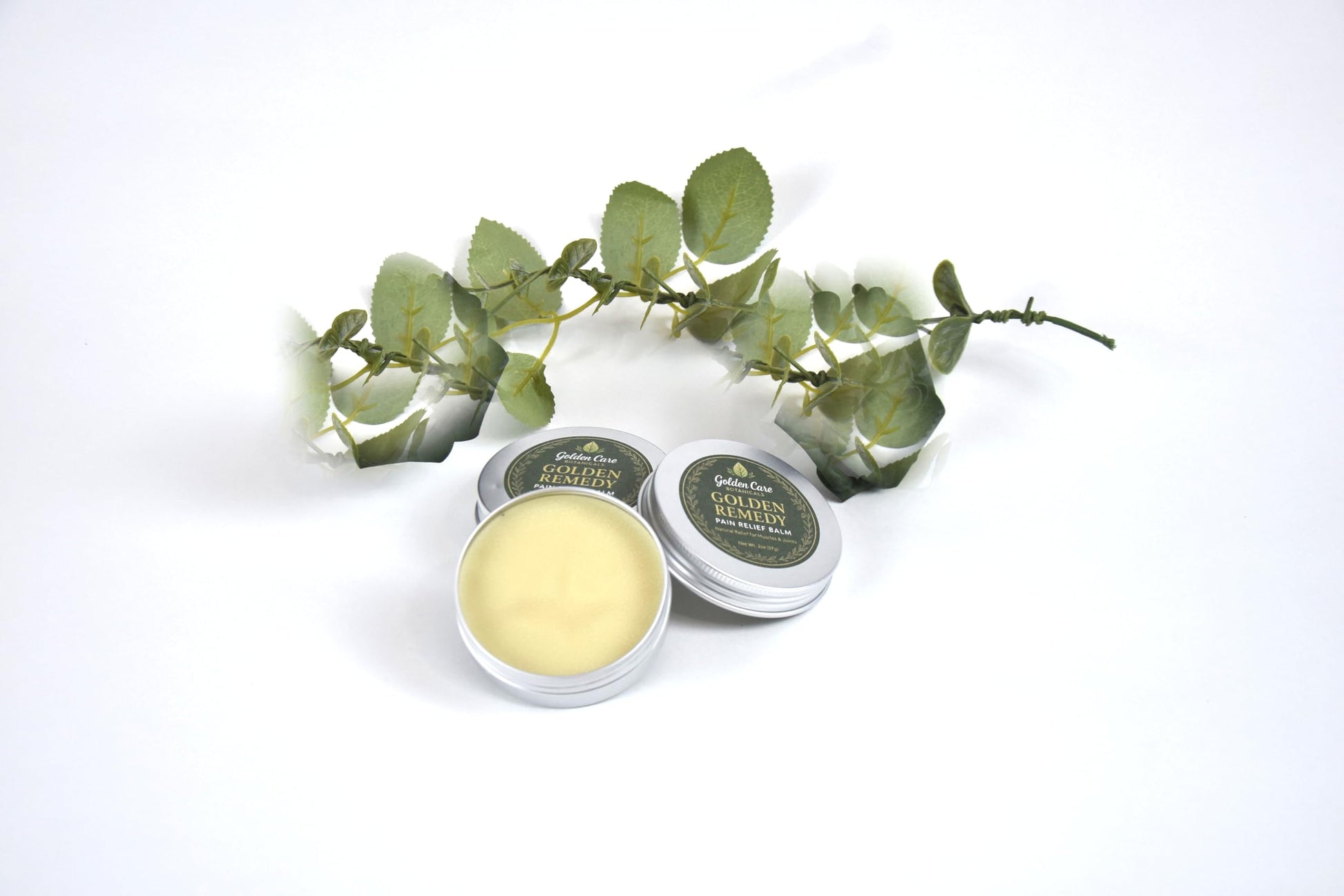 Golden Remedy Pain Balm - Topical Analgesic with Menthol & Camphor - Fast Acting Cooling Formula Golden Care Botanicals Au supplements