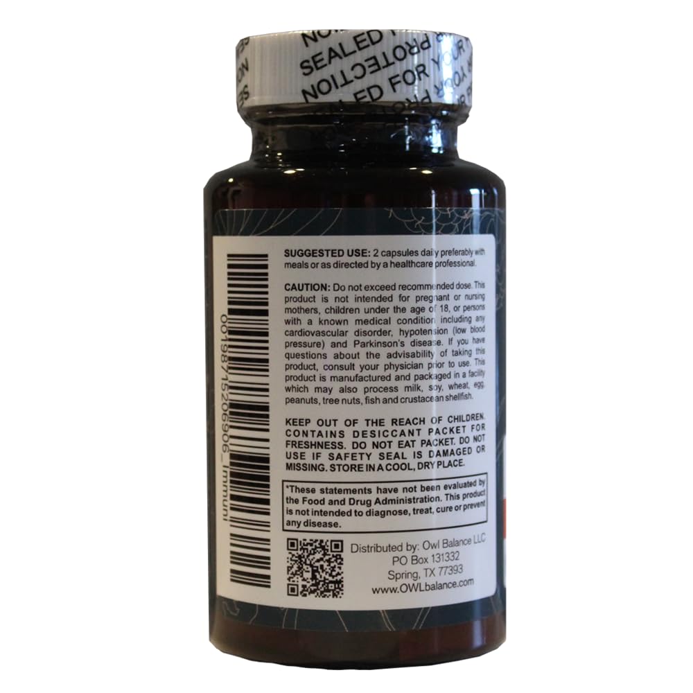 Immuni - Immune Support - Vitamin Supplement for Cold & Flu Relief - Natural Immunity System Booster - Vitamin C & E, Rasberry Fruit Powder, Green Tea Leaf, Olive leaf, and more - 30 Capsules OWL Balance Au supplements