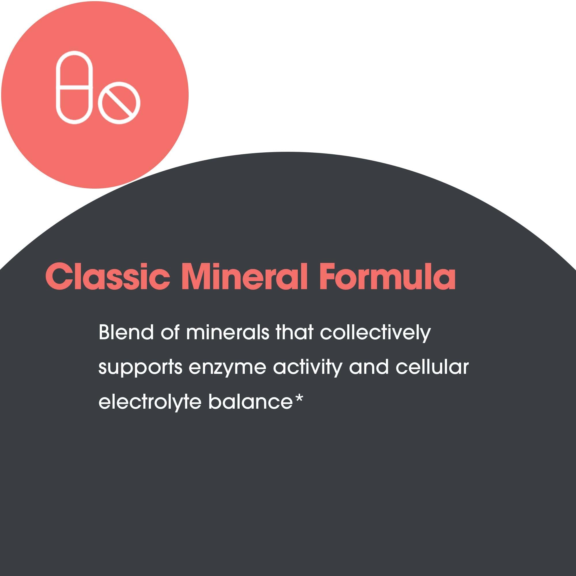 NutriCology MultiMin - Essential Mineral Blend with Macro Trace & Ultra Trace Minerals - Supports Mineral Balance Absorption & Cellular Function - 120 Servings - 120 Vegetarian Capsules Allergy Research Group Au supplements