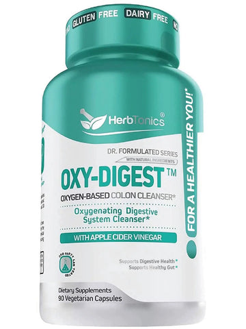 Herbtonics Oxygen Based Colon Cleanse and Detox Digestive System Formula | with Apple Herbtonics Au supplements