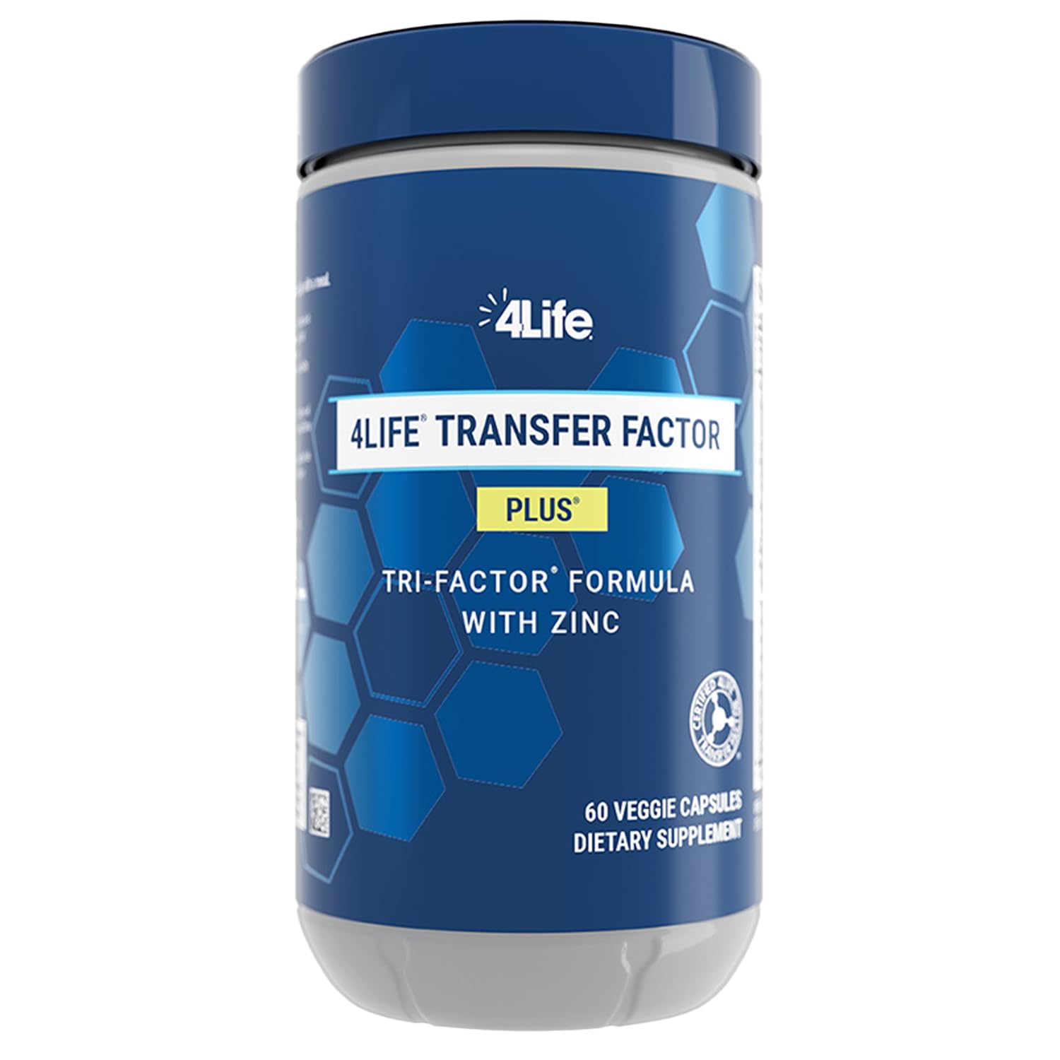 4Life Transfer Factor Plus - Support with Zinc, Super Mushroom Blend (Maitake, Shiitake, Agaricus), and Colostrum & Egg Yolk Extracts - 60 Capsules 4Life Au supplements