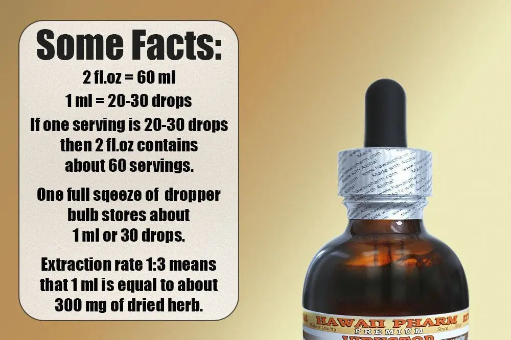 Wild Yam Liquid Extract, Wild Yam (Dioscorea Villosa) Tincture 4x4 oz HawaiiPharm Au supplements