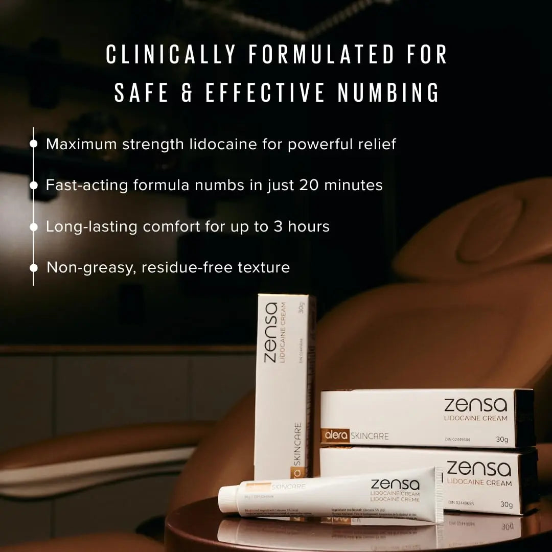 Zensa Numbing Cream 5% Lidocaine – Maximum Strength Topical Anesthetic with Vitamin E for Pain Relief from Hemorrhoids – Vegan, Cruelty-Free, Water-Based, Physiologic pH for Sensitive Skin – 30g Zensa Au supplements