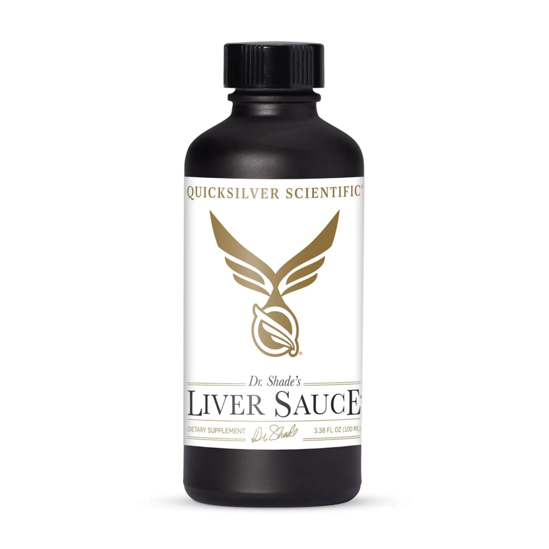 Quicksilver Scientific Liver Sauce - Liposomal Liver Detox with DIM, Quercetin, Lipoic Acid, Milk Thistle and Dandelion Root Supplement - Supports Bile & Toxin Momentum (100 ml / 3.38 oz) Quicksilver Scientific Au supplements