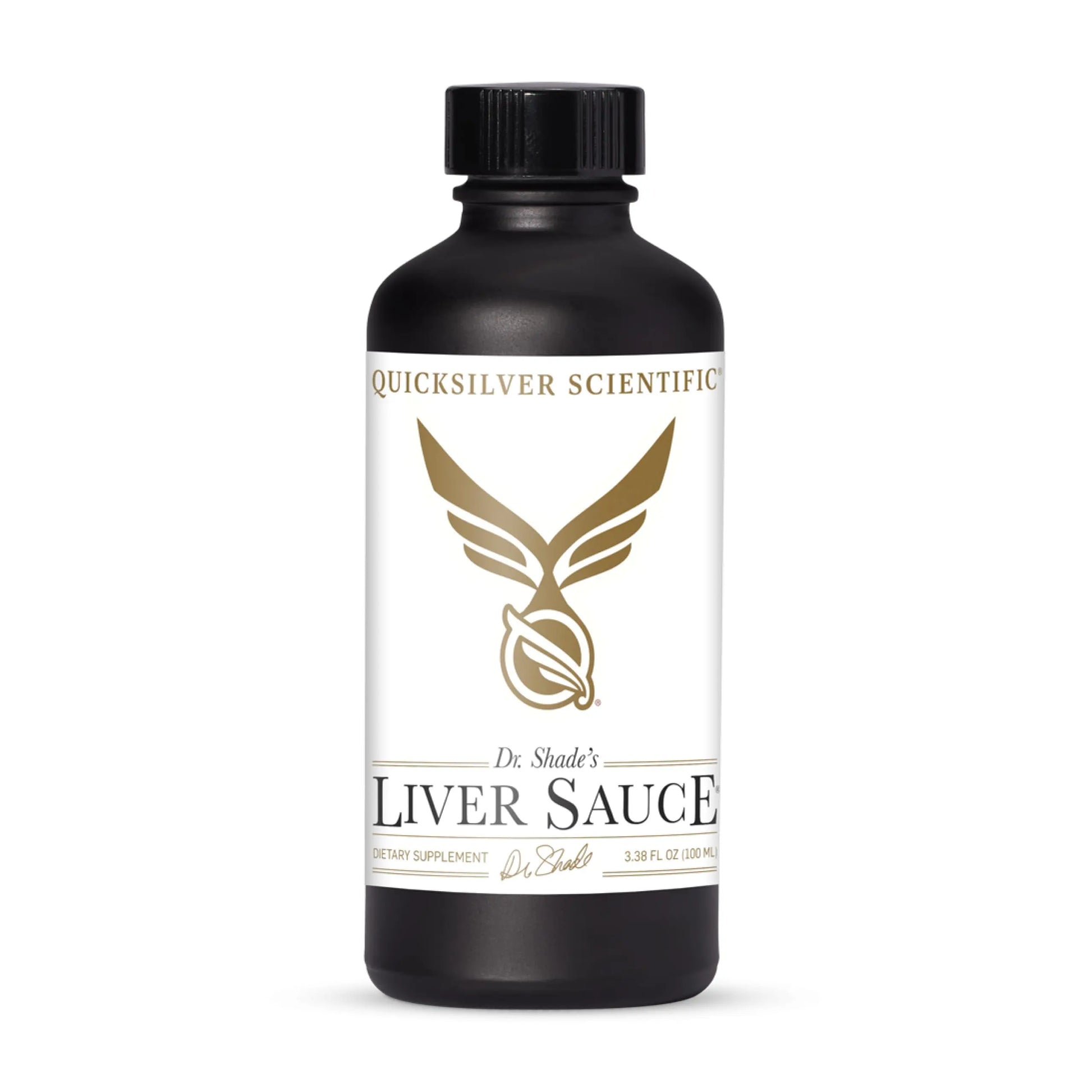 Quicksilver Scientific Liver Sauce - Liposomal Liver Detox with DIM, Quercetin, Lipoic Acid, Milk Thistle and Dandelion Root Supplement - Supports Bile & Toxin Momentum (100 ml / 3.38 oz) Quicksilver Scientific Au supplements