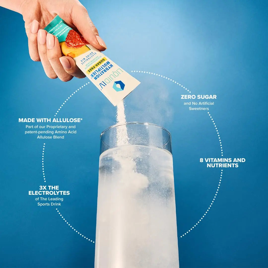 Liquid I.V. Sugar-Free Hydration Multiplier - Raspberry Melon – Hydration Powder Packets Liquid I.V. Au supplements