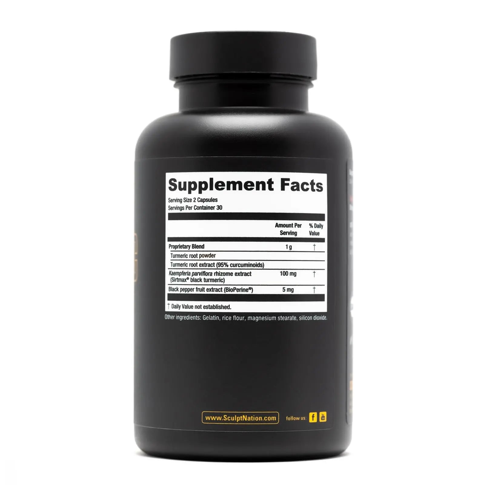 Sculpt Nation by V Shred Powerful Turmeric Supplement - Turmeric Curcumin Sculpt Nation Au supplements