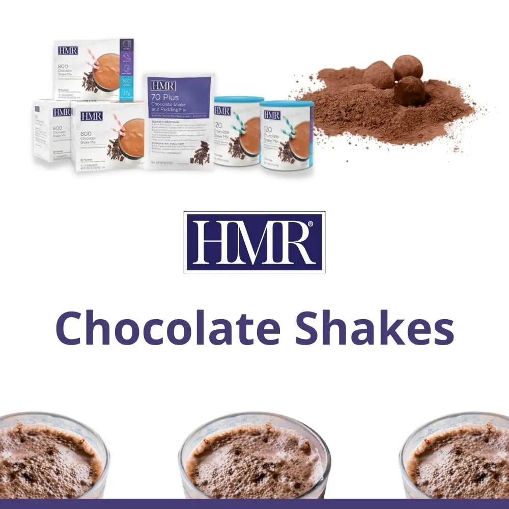 HMR 120 "Classic" Shake Meal Replacement Powder | Chocolate Shake Mix to Support Healthy HMR Au supplements