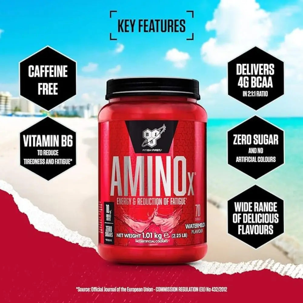 BSN Nutrition Amino X Supplement with Vitamin D, Vitamin B6 and Amino Acids BSN Au supplements