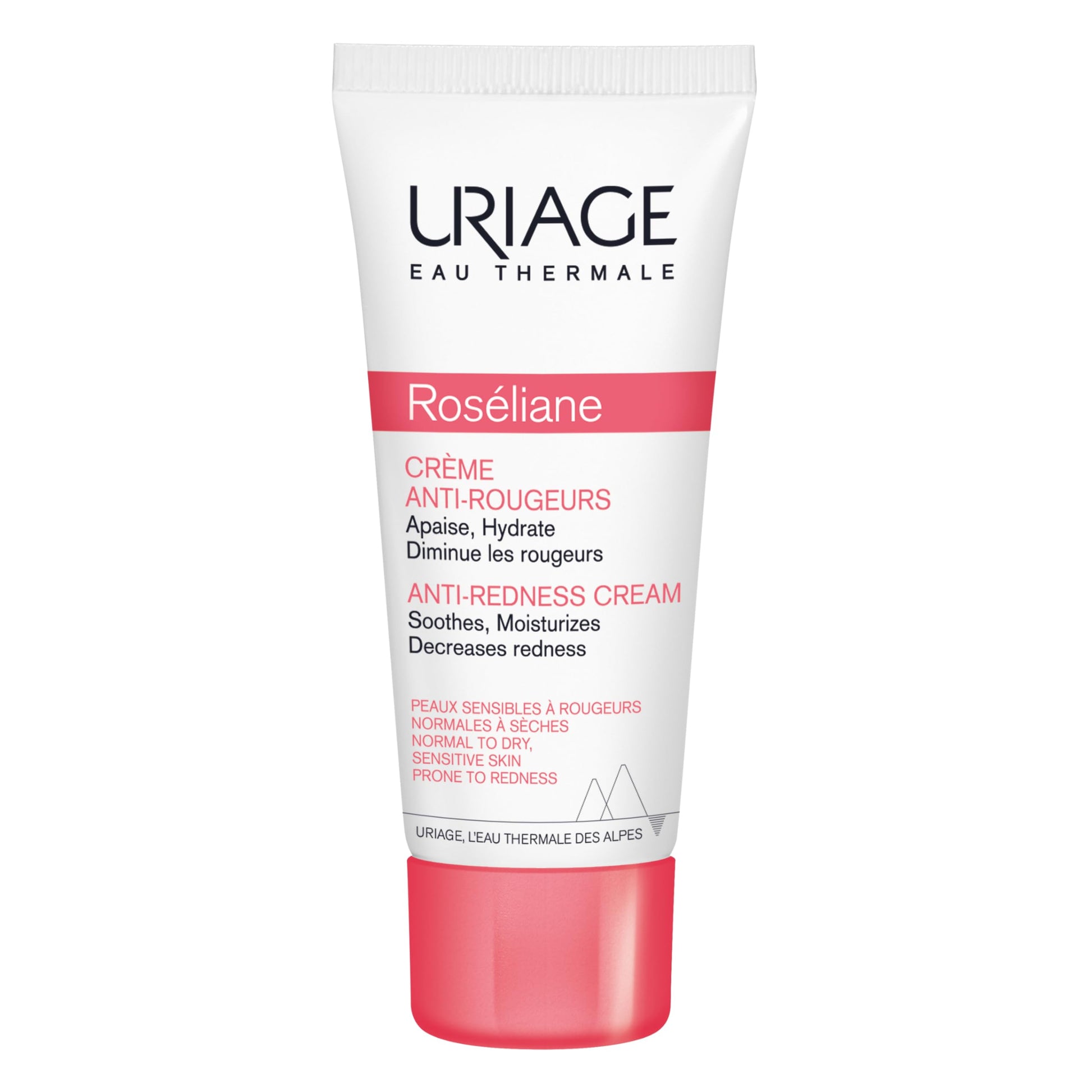 Uriage Roseliane Redness Relief Face Cream 1.35 fl.oz. | Hydrating Moisturizer Uriage Au supplements