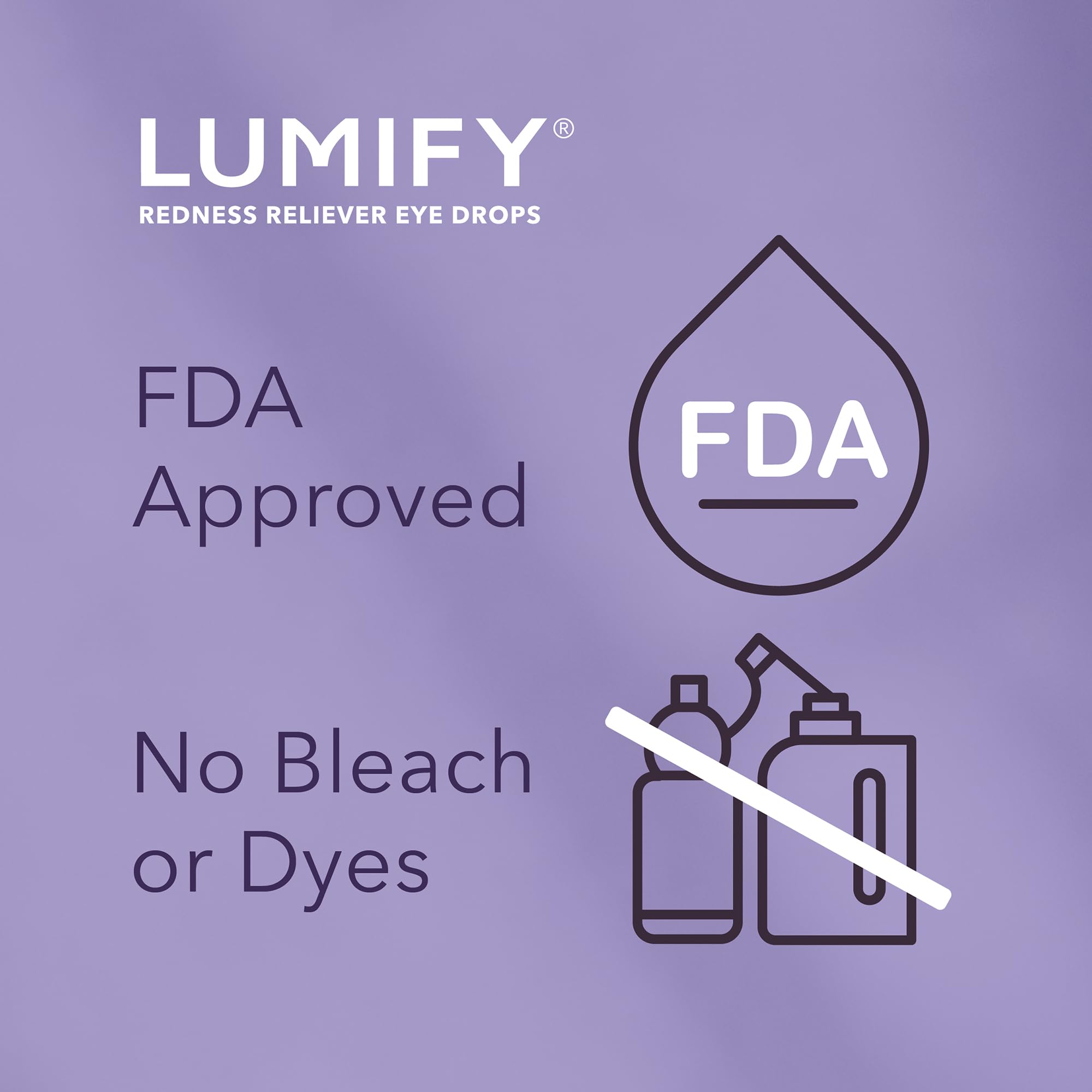 LUMIFY Eye Drops for Red Eyes, Redness Reliever for Brighter Looking Eyes, Works in 1 Minute & Lasts Up to 8 Hours, Eye Drops, 0.17 Fl Oz (5 mL) LUMIFY Au supplements