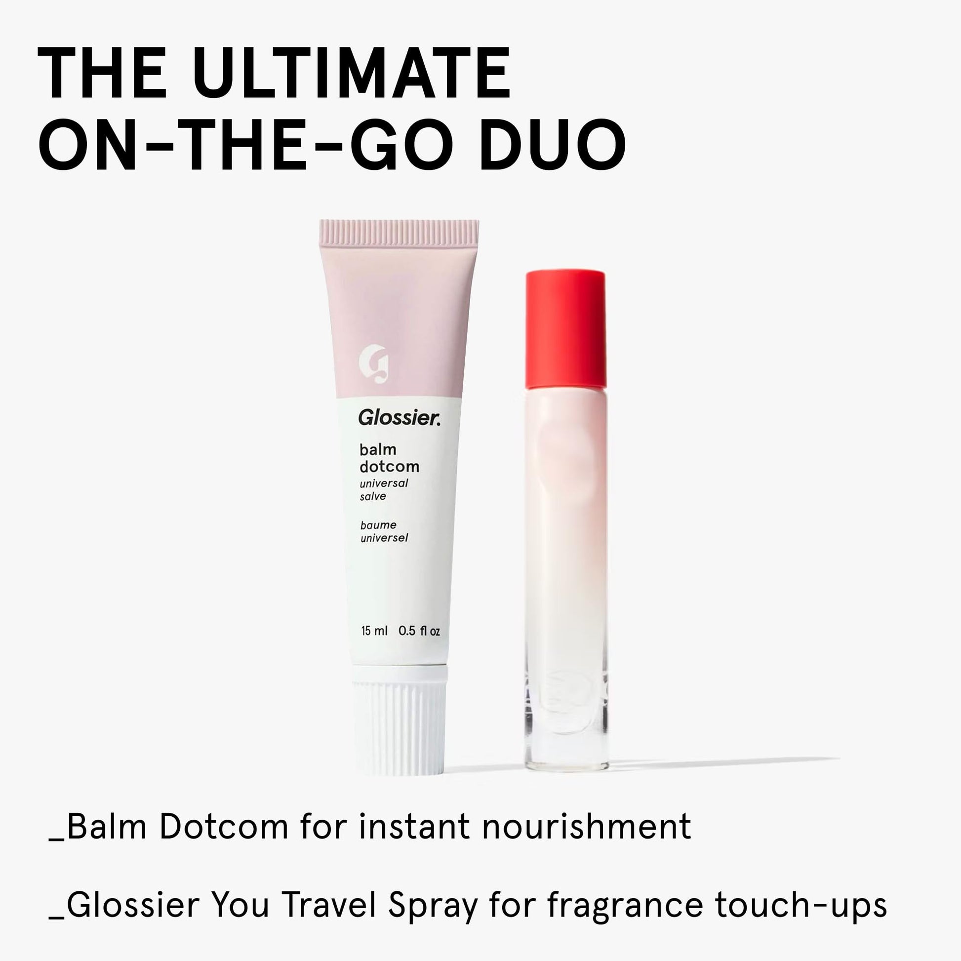 Glossier Balm Dotcom Hydrating Lip Balm - Universal Salve, Up to 12Hr Moisture - Lanolin, Beeswax & Castor Oil for Dry Lips, Cuticles & Skin - Original, Clear Fragrance-Free, 15ml Glossier Au supplements