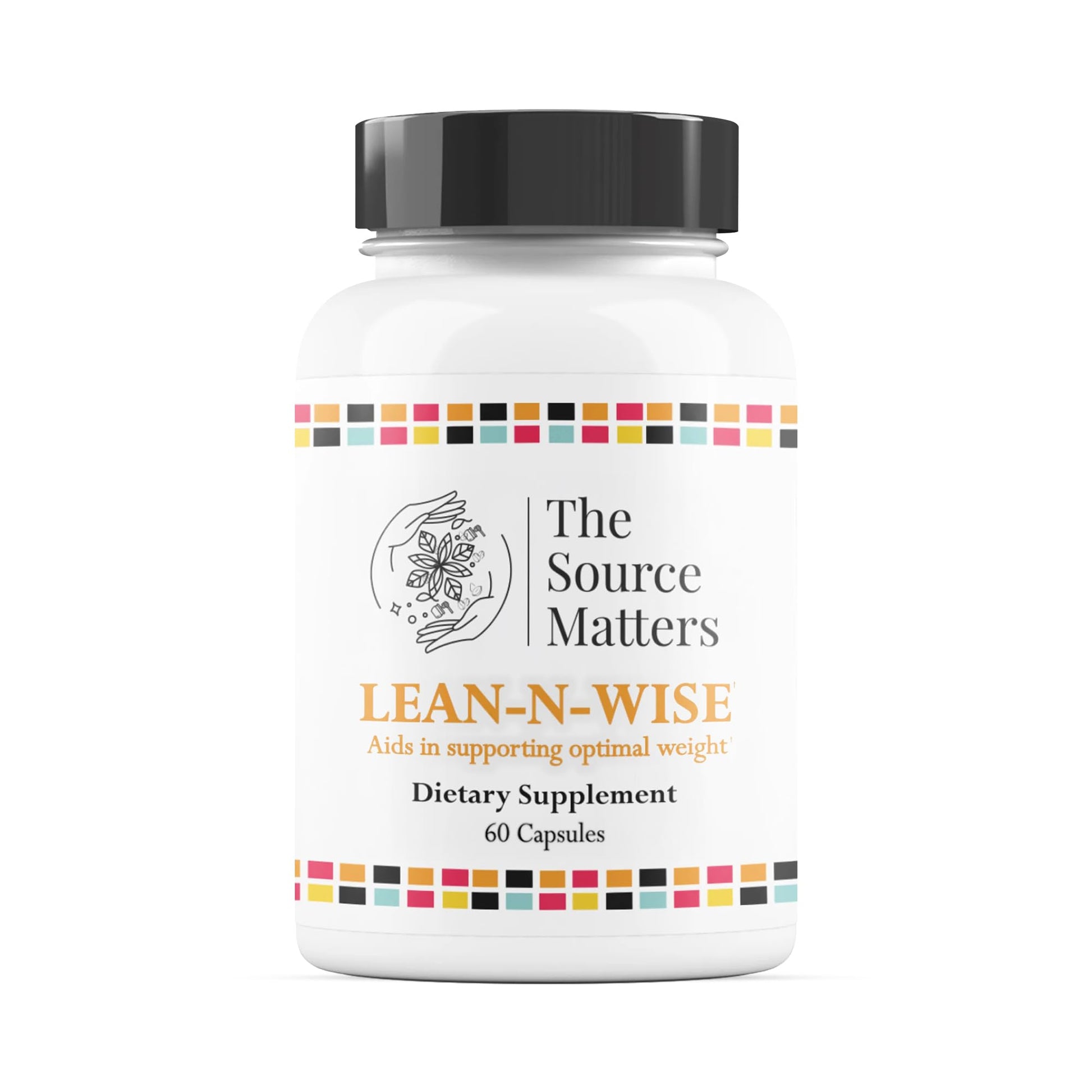 Lean-N-Wise Digestion & Energy Support with Green Coffee Bean, Hibiscus, Lemon Verbena & Magnesium Citrate | Plant-Based Formula for Daily Wellness (60 Capsules) THE SOURCE MATTERS Au supplements