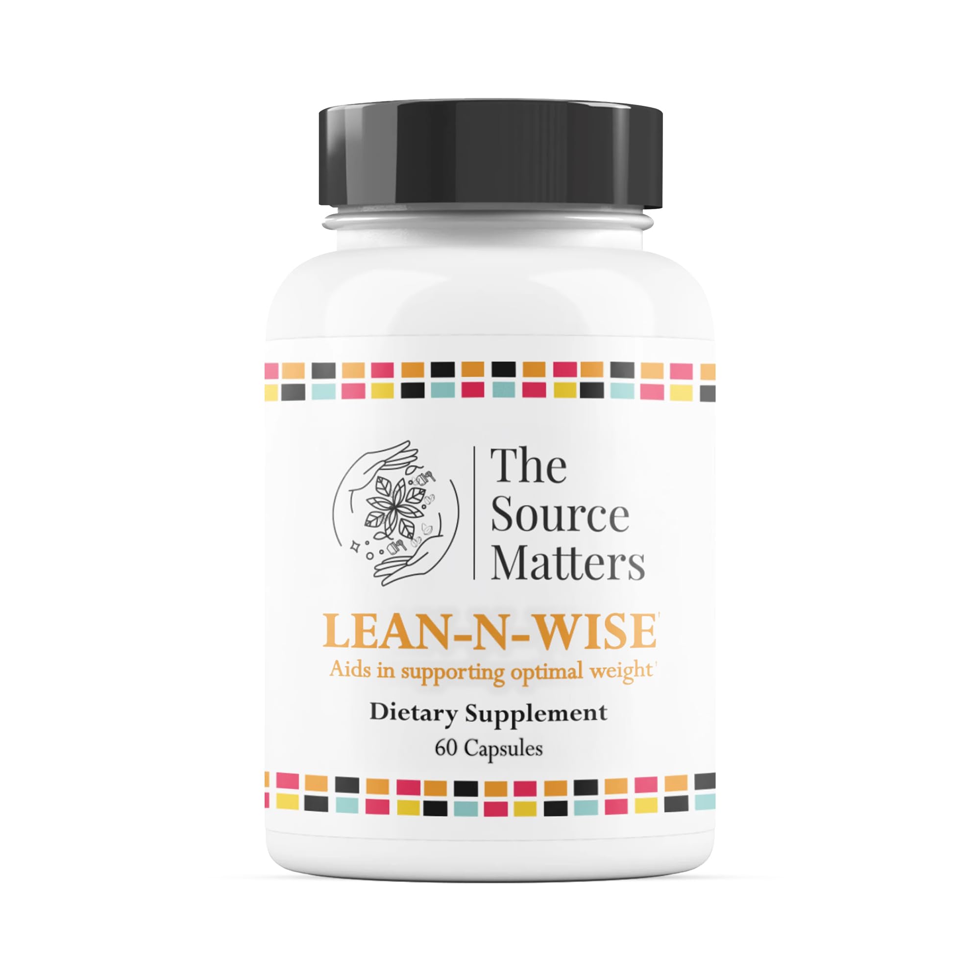 Lean-N-Wise Digestion & Energy Support with Green Coffee Bean, Hibiscus, Lemon Verbena & Magnesium Citrate | Plant-Based Formula for Daily Wellness (60 Capsules) THE SOURCE MATTERS Au supplements