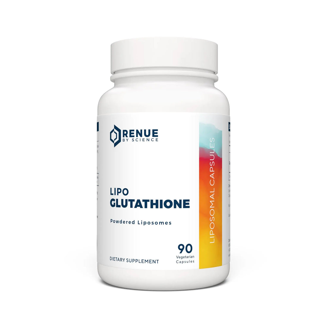 Renue By Science Glutathione | High Strength Supplement | 90 Liposomal Capsules - 130mg Glutathione per Serving | | Non-GMO | Made in The USA & Third-Party Tested Renue By Science Au supplements